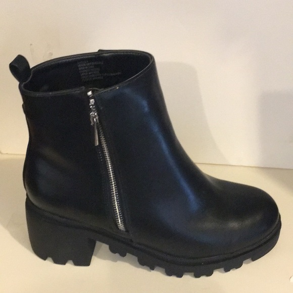 Shoedazzle boots black size 9 1/2 - Picture 4 of 5